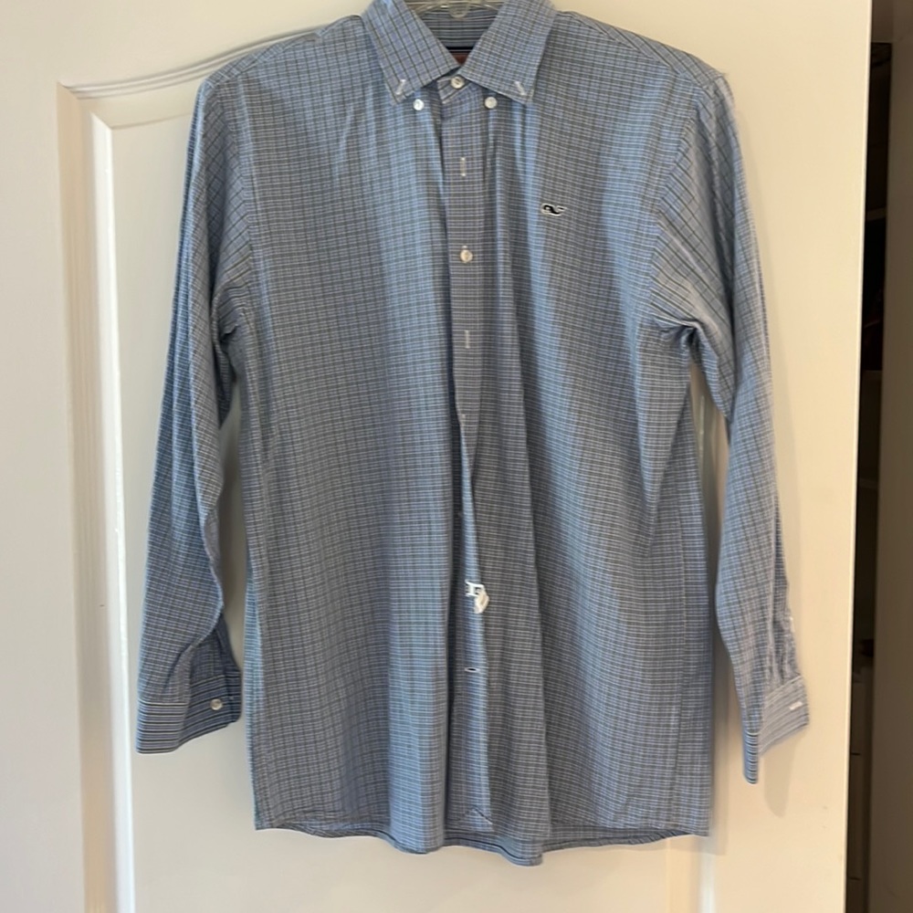 Vineyard Vines boys button down shirt - large (16-18)
